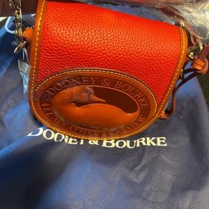 Dooney and Burke crossbody duck bag.